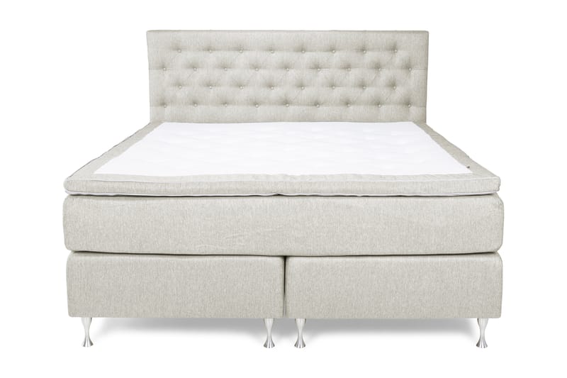 Komplett Sängpaket Mist 160x200 Beige - Beige - Komplett sängpaket - Kontinentalsäng - Dubbelsäng
