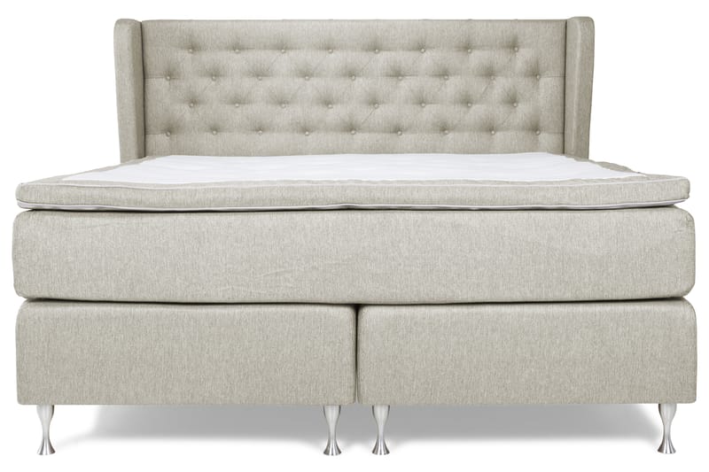 Komplett Sängpaket Mist 160x200 med Sidor Beige - Beige - Möbler - Säng - Kontinentalsäng