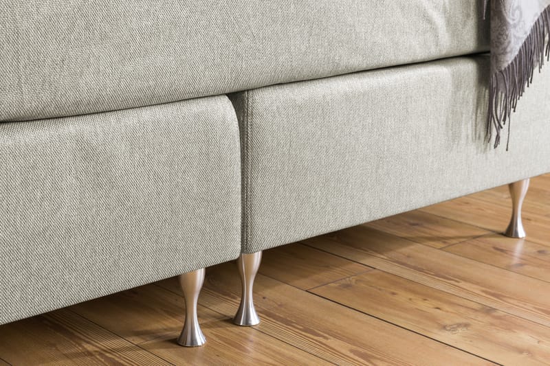 Komplett Sängpaket Mist 160x200 med Sidor Beige - Beige - Möbler - Säng - Kontinentalsäng