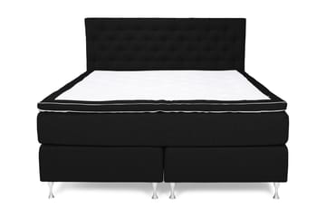 Komplett Sängpaket Mist 160x200 Svart - Svart - Möbler - Säng - Kontinentalsäng