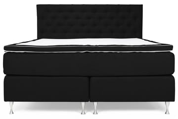 Komplett Sängpaket Mist 160x200 Svart - Svart - Möbler - Säng - Kontinentalsäng