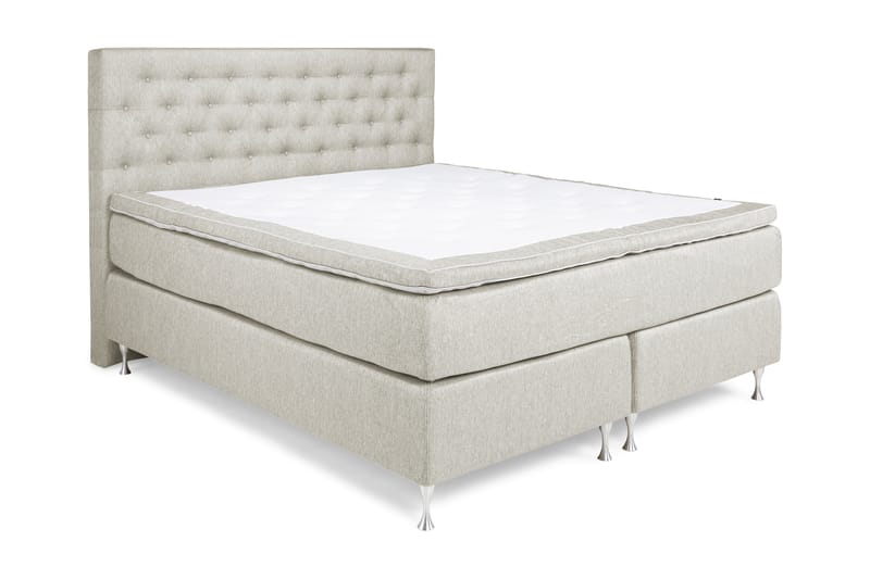 Komplett Sängpaket Mist 180x200 Beige - Beige - Komplett sängpaket - Kontinentalsäng - Dubbelsäng