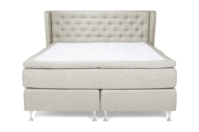 Komplett Sängpaket Mist 180x200 med Sidor Beige - Beige - Möbler - Säng - Kontinentalsäng