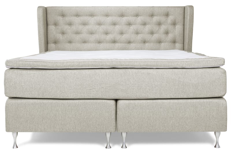 Komplett Sängpaket Mist 180x200 med Sidor Beige - Beige - Möbler - Säng - Kontinentalsäng