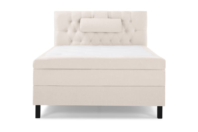 Komplett Sängpaket Olivia 120x200 Diamant Sänggavel Beige - Polyeter Nackkudde Stor - Möbler - Säng - Kontinentalsäng