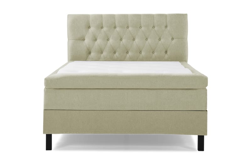 Komplett Sängpaket Olivia 120x200 Diamant Sänggavel Grön - Latex - Möbler - Säng - Kontinentalsäng