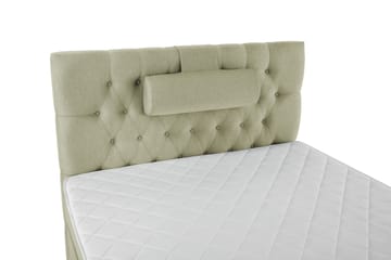 Komplett Sängpaket Olivia 120x200 Diamant Sänggavel Grön - Skum Nackkudde Stor - Möbler - Säng - Kontinentalsäng