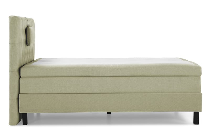 Komplett Sängpaket Olivia 120x200 Diamant Sänggavel Grön - Polyeter Nackkudde Liten - Möbler - Säng - Kontinentalsäng