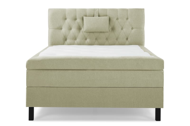 Komplett Sängpaket Olivia 120x200 Diamant Sänggavel Grön - Polyeter Nackkudde Liten - Möbler - Säng - Kontinentalsäng