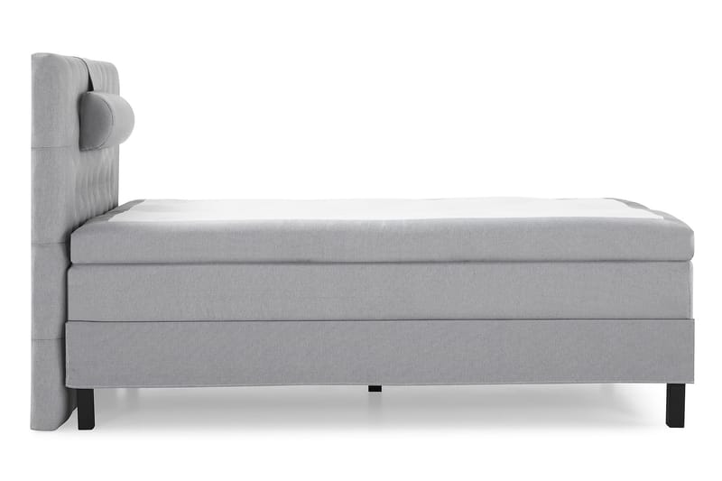 Komplett Sängpaket Olivia 120x200 Diamant Sänggavel Ljusgrå - Polyeter Nackkudde Stor - Möbler - Säng - Kontinentalsäng
