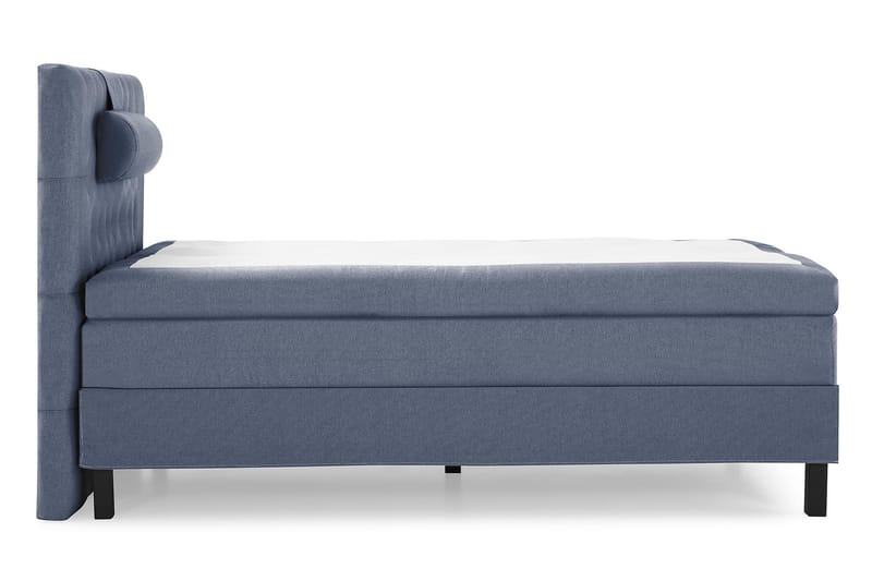Komplett Sängpaket Olivia 120x200 Diamant Sänggavel Mörkblå - Latex Nackkudde Stor - Möbler - Säng - Kontinentalsäng