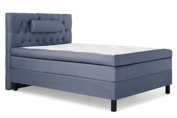 Komplett Sängpaket Olivia 120x200 Diamant Sänggavel Mörkblå - Latex Nackkudde Stor - Möbler - Säng - Kontinentalsäng