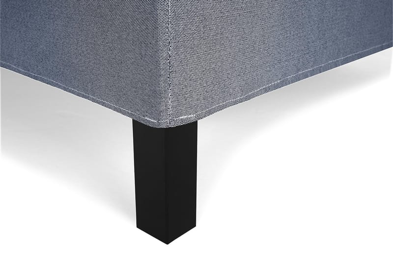 Komplett Sängpaket Olivia 120x200 Diamant Sänggavel Mörkblå - Polyeter - Möbler - Säng - Kontinentalsäng