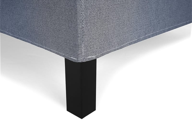 Komplett Sängpaket Olivia 120x200 Diamant Sänggavel Mörkblå - Polyeter - Kontinentalsäng - Komplett sängpaket