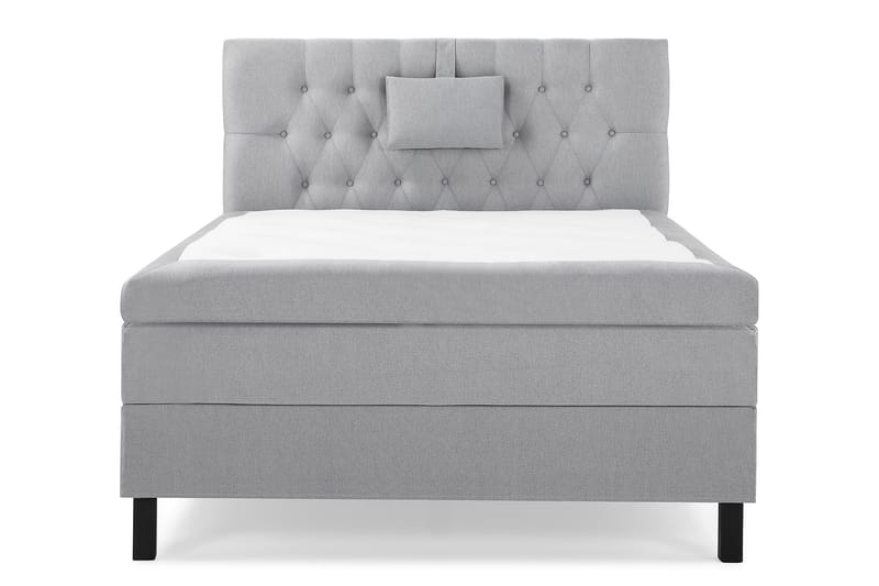 Komplett Sängpaket Olivia 120x200 Diamant Sänggavel Mellangr - Polyeter Nackkudde Liten - Möbler - Säng - Kontinentalsäng