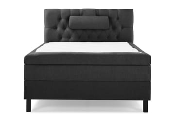 Komplett Sängpaket Olivia 120x200 Diamant Sänggavel Svart/Gr