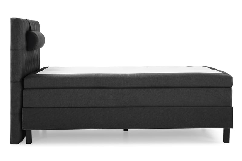 Komplett Sängpaket Olivia 120x200 Diamant Sänggavel Svart/Gr - Polyeter Nackkudde Stor - Möbler - Säng - Kontinentalsäng
