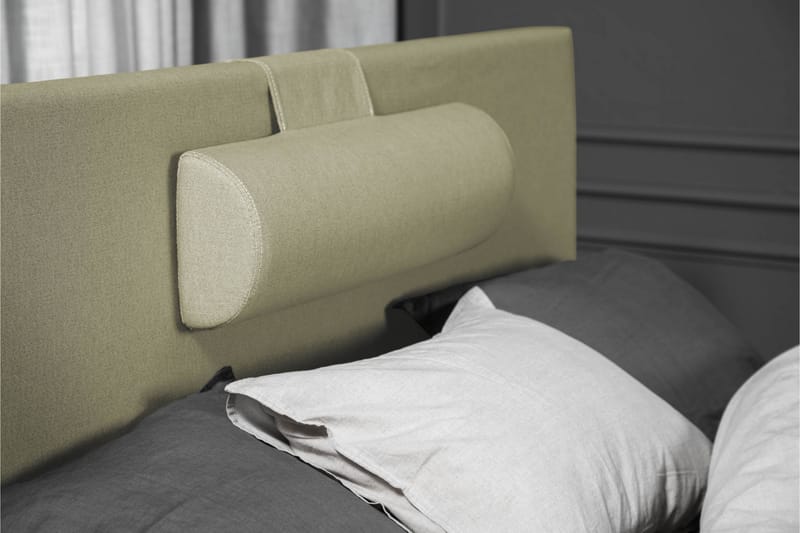 Komplett Sängpaket Olivia 120x200 Slät Sänggavel Grön - Polyeter Nackkudde Stor - Möbler - Säng - Kontinentalsäng