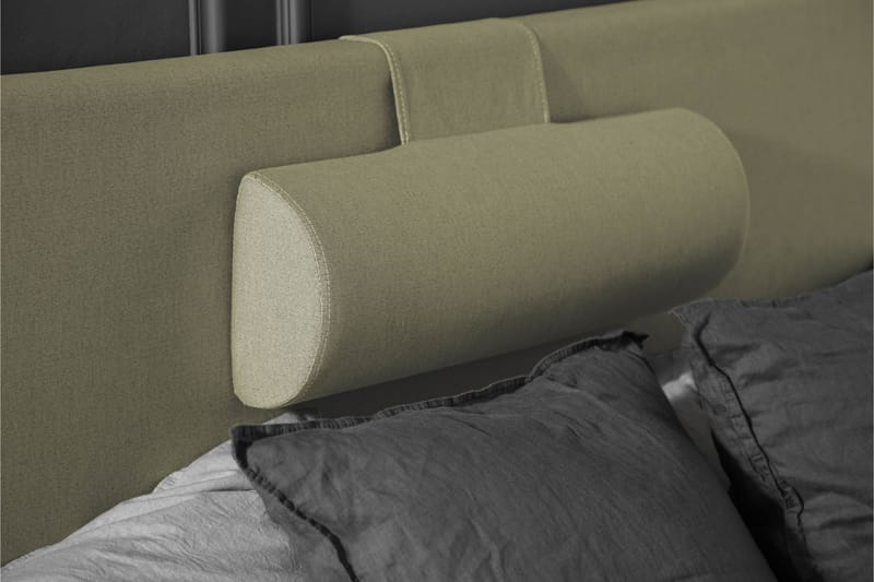 Komplett Sängpaket Olivia 120x200 Slät Sänggavel Grön - Polyeter Nackkudde Stor - Möbler - Säng - Kontinentalsäng