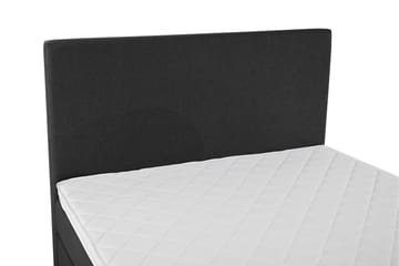 Komplett Sängpaket Olivia 120x200 Slät Sänggavel Svart/Grå - Skum - Möbler - Säng - Kontinentalsäng