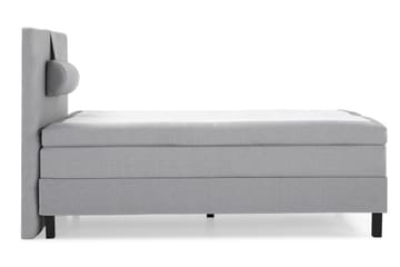 Komplett Sängpaket Olivia 120x200 Polyeter Slät - Grå - Möbler - Säng - Kontinentalsäng
