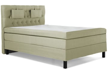 Komplett Sängpaket Olivia 140x200 Diamant Sänggavel Grön - Polyeter Nackkudde Liten - Möbler - Säng - Kontinentalsäng