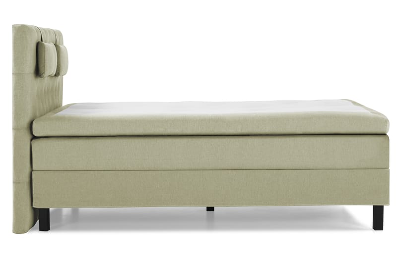 Komplett Sängpaket Olivia 140x200 Diamant Sänggavel Grön - Polyeter Nackkudde Liten - Möbler - Säng - Kontinentalsäng