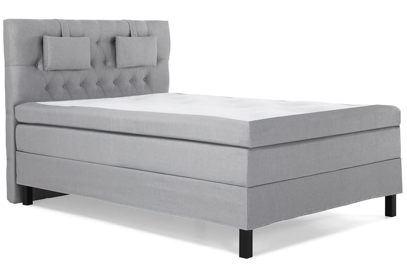 Komplett Sängpaket Olivia 140x200 Diamant Sänggavel Mellangr - Latex Nackkudde Liten - Möbler - Säng - Kontinentalsäng