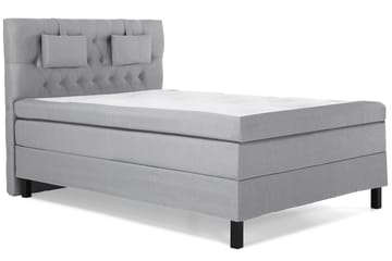 Komplett Sängpaket Olivia 140x200 Diamant Sänggavel Mellangr - Polyeter Nackkudde Liten - Möbler - Säng - Kontinentalsäng