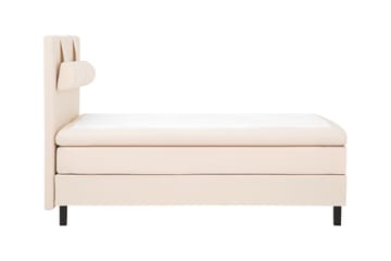 Komplett Sängpaket Olivia 140x200 Slät Sänggavel Beige - Memory Nackkudde Stor - Möbler - Säng - Kontinentalsäng