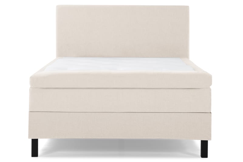 Komplett Sängpaket Olivia 140x200 Slät Sänggavel Beige - Memory - Möbler - Säng - Kontinentalsäng