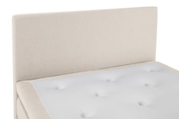 Komplett Sängpaket Olivia 140x200 Slät Sänggavel Beige - Memory - Möbler - Säng - Kontinentalsäng