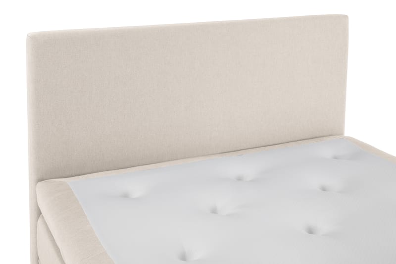Komplett Sängpaket Olivia 140x200 Slät Sänggavel Beige - Memory - Möbler - Säng - Kontinentalsäng