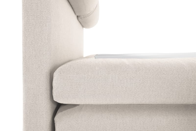 Komplett Sängpaket Olivia 140x200 Slät Sänggavel Beige - Polyeter Nackkudde Stor - Möbler - Säng - Kontinentalsäng