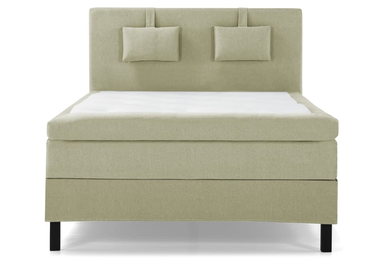 Komplett Sängpaket Olivia 140x200 Slät Sänggavel Grön - Latex Nackkudde Liten - Möbler - Säng - Kontinentalsäng