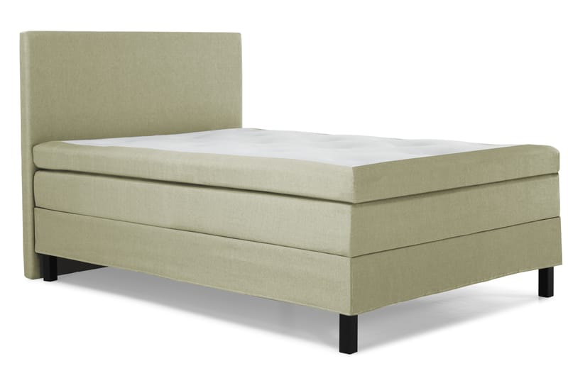 Komplett Sängpaket Olivia 140x200 Slät Sänggavel Grön - Memory - Möbler - Säng - Kontinentalsäng