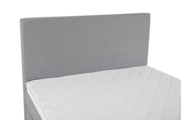 Komplett Sängpaket Olivia 140x200 Slät Sänggavel Ljusgrå - Skum - Möbler - Säng - Kontinentalsäng
