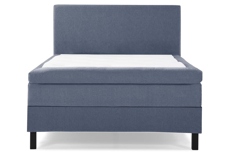 Komplett Sängpaket Olivia 140x200 Slät Sänggavel Mörkblå - Memory - Möbler - Säng - Kontinentalsäng
