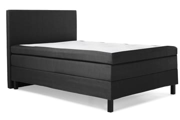Komplett Sängpaket Olivia 140x200 Slät Sänggavel Svart/Grå - Latex - Möbler - Säng - Kontinentalsäng