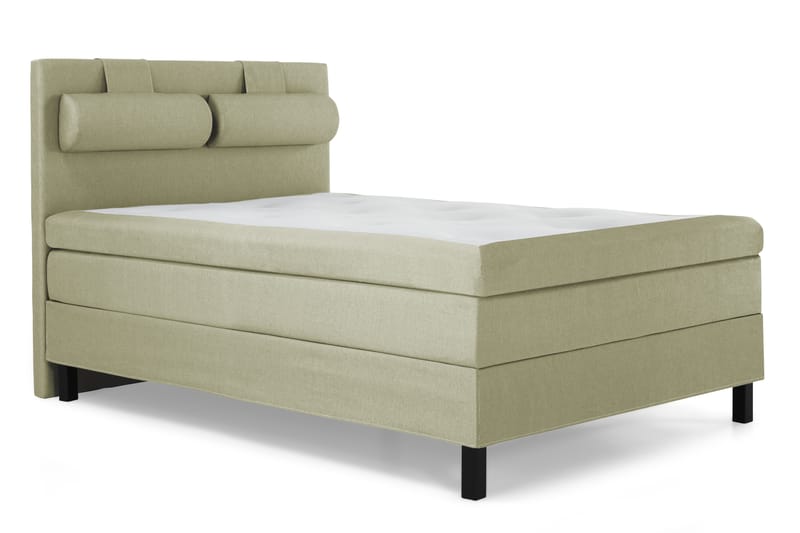 Komplett Sängpaket Olivia 140x200 Polyeter Slät Sänggavel - Polyeter Nackkudde Stor - Möbler - Säng - Kontinentalsäng