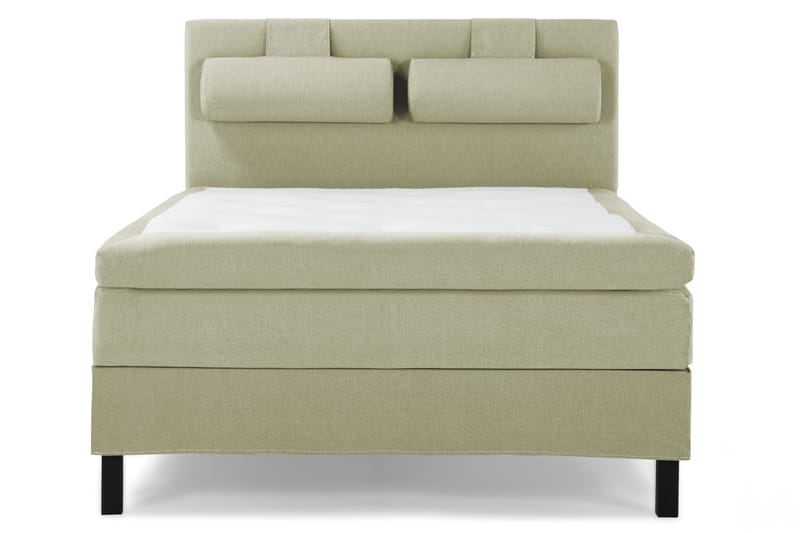 Komplett Sängpaket Olivia 140x200 Polyeter Slät Sänggavel - Polyeter Nackkudde Stor - Möbler - Säng - Kontinentalsäng
