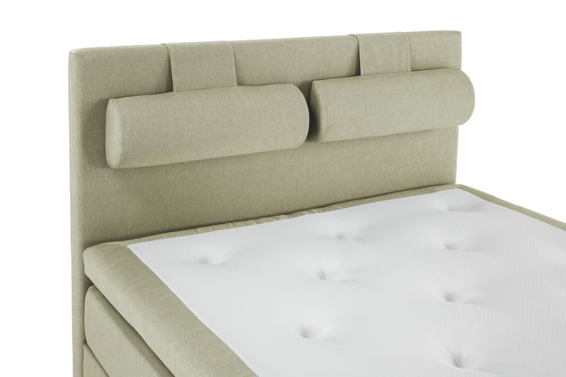 Komplett Sängpaket Olivia 140x200 Polyeter Slät Sänggavel - Polyeter Nackkudde Stor - Möbler - Säng - Kontinentals�äng