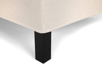 Komplett Sängpaket Olivia 160x200 Diamant Sänggavel Beige - Polyeter - Möbler - Säng - Kontinentalsäng