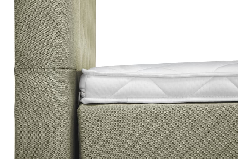 Komplett Sängpaket Olivia 160x200 Diamant Sänggavel Grön - Skum Nackkudde Liten - Möbler - Säng - Kontinentalsäng