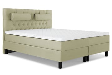 Komplett Sängpaket Olivia 160x200 Diamant Sänggavel Grön - Skum Nackkudde Stor - Möbler - Säng - Kontinentalsäng