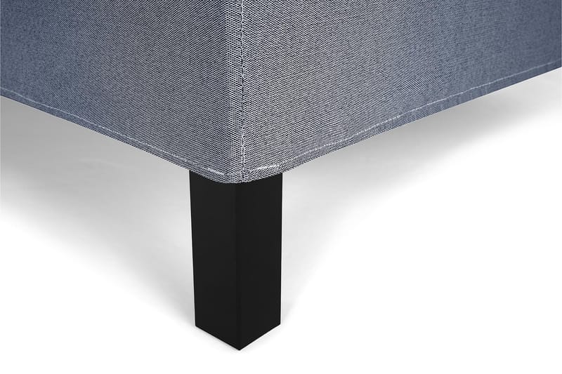 Komplett Sängpaket Olivia 160x200 Diamant Sänggavel Mörkblå - Polyeter - Kontinentalsäng - Dubbelsäng - Komplett sängpaket