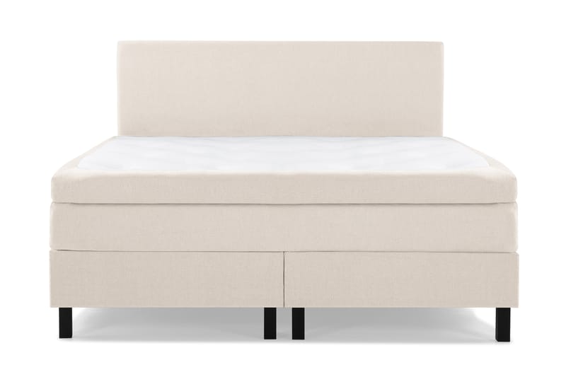 Komplett Sängpaket Olivia 160x200 Slät Sänggavel Beige - Latex - Möbler - Säng - Kontinentalsäng