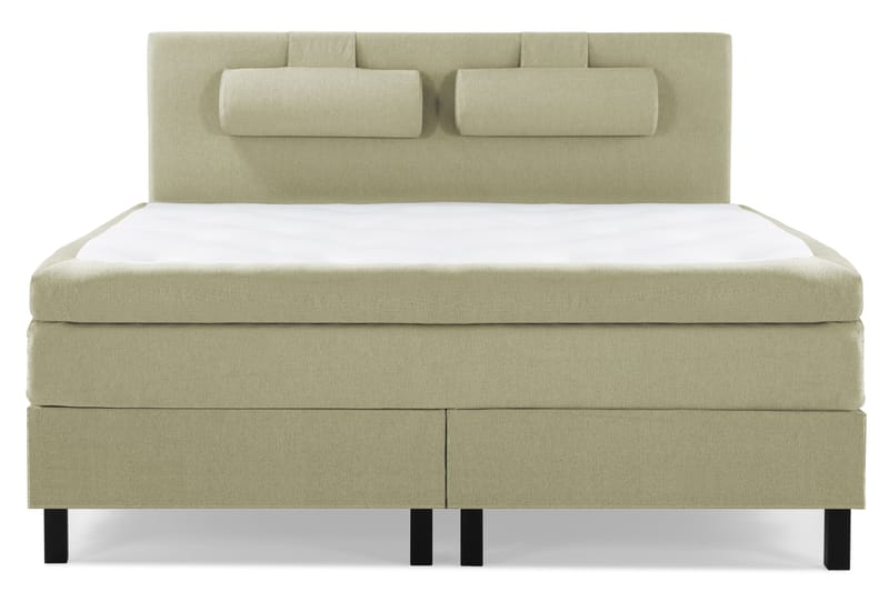 Komplett Sängpaket Olivia 160x200 Slät Sänggavel Grön - Latex Nackkudde Stor - Möbler - Säng - Kontinentalsäng