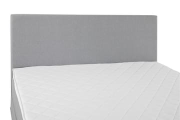Komplett Sängpaket Olivia 160x200 Slät Sänggavel Ljusgrå - Skum - Möbler - Säng - Kontinentalsäng