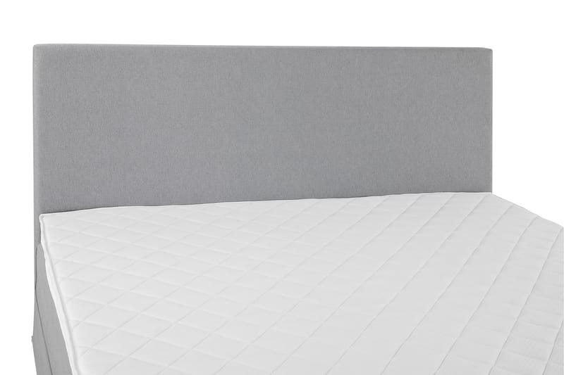 Komplett Sängpaket Olivia 160x200 Slät Sänggavel Ljusgrå - Skum - Möbler - Säng - Kontinentalsäng